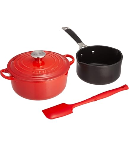 LE CREUSET 赤い寸胴鍋 蓋付き　ストックポット Amazon｜ル・クルーゼ ストックポット 寸胴鍋 並行輸入品 (7.6L